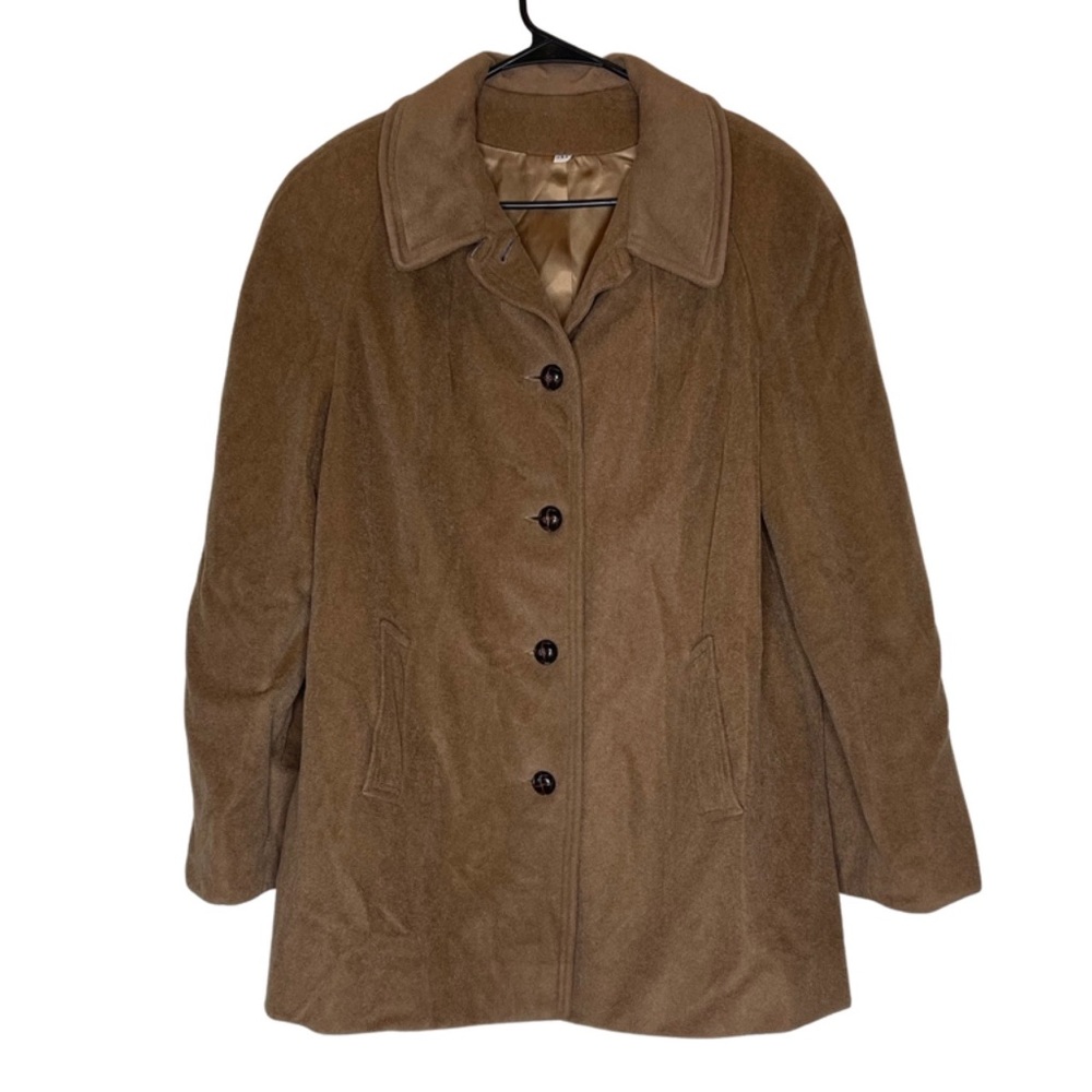 Country Pacer Vintage Wool Pea Coat Swing Jacket Union Tag US 18